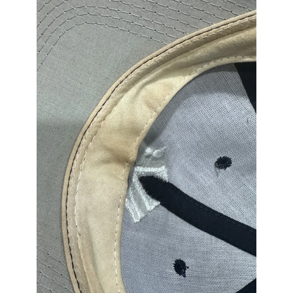 OC Sports New York Yankees Hat Navy Blue Team MLB Curved Cap Winged 8 Logo